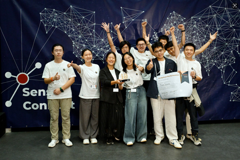 Global champion! ShanghaiTech students shine in debut at SensUs 2025 Biosensor Competition